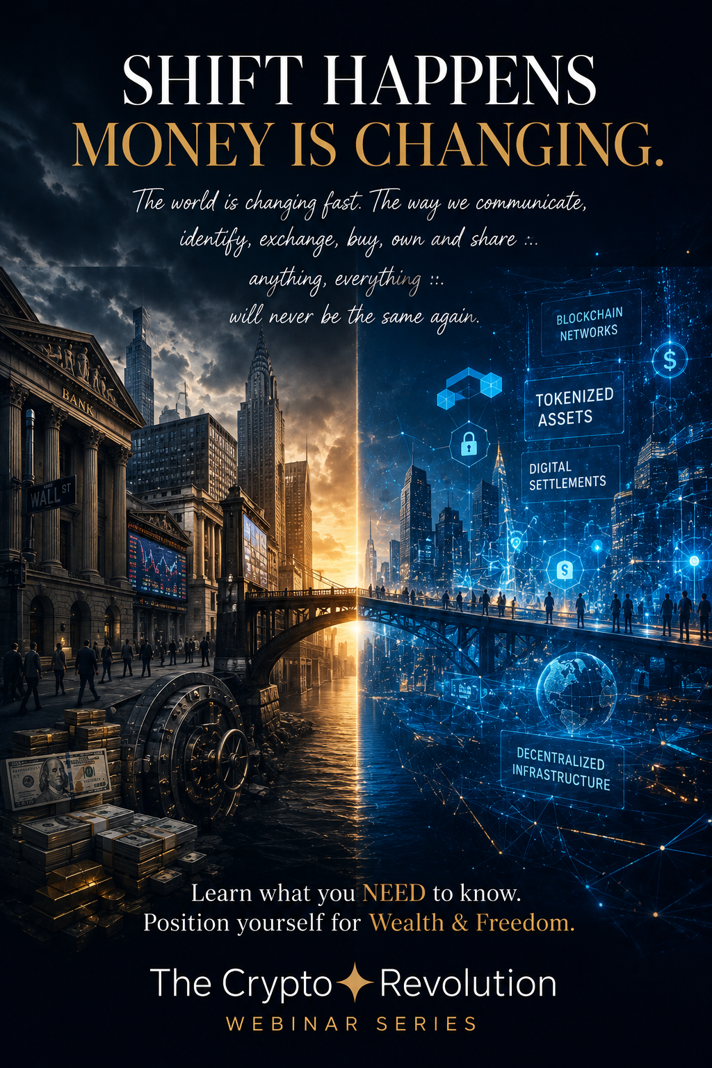 CRYPTO REVOLUTION Webinar Series