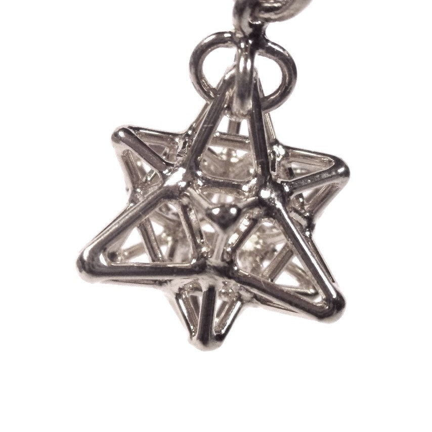 Heart Star Gold pendant ※ 3D Sacred Geometry Jewelry