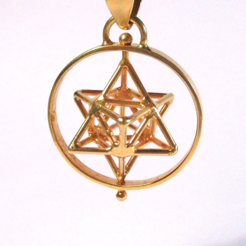 Tantric Star Earrings or Pendant ※ 3D Sacred Geometry > MerKaBa + Octahedron