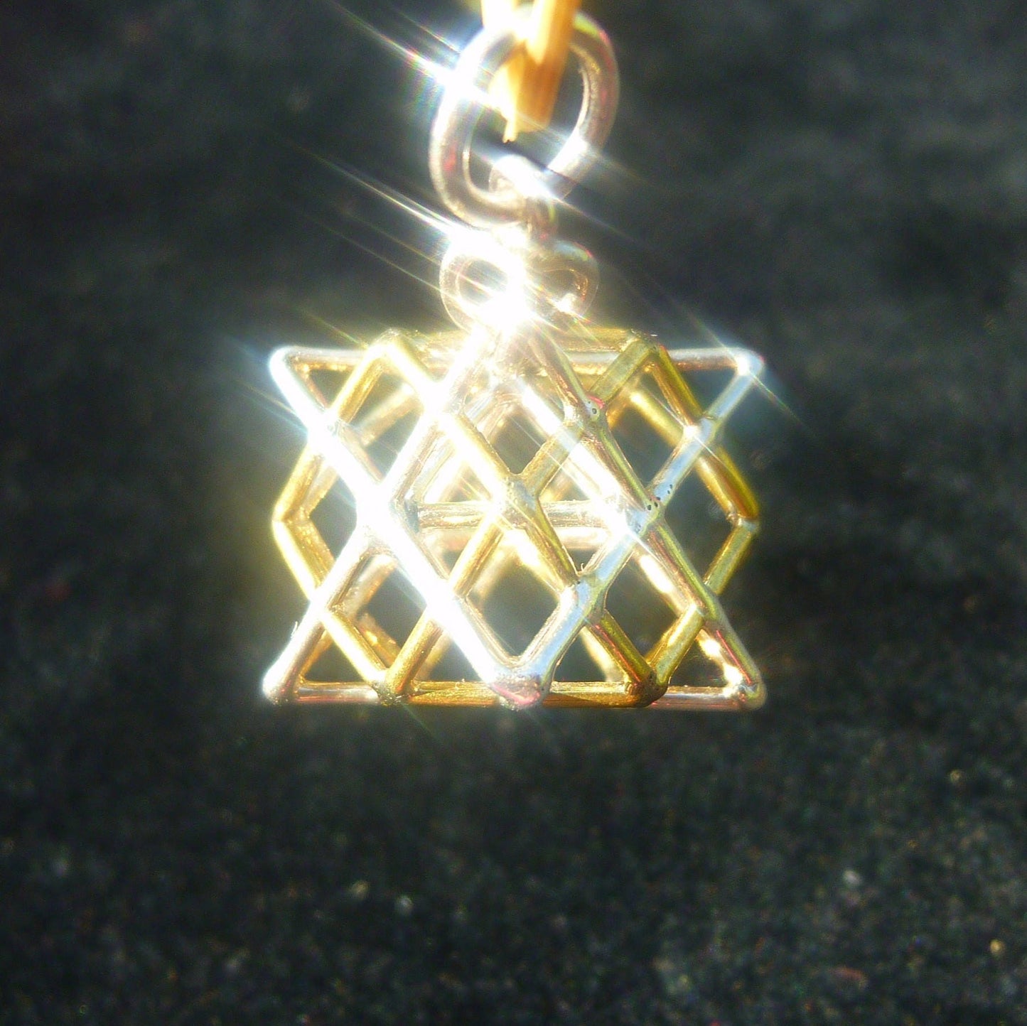 3D - Spinning Tantric Terra Prana Cube ※ Sacred Geometry 3D Jewelry