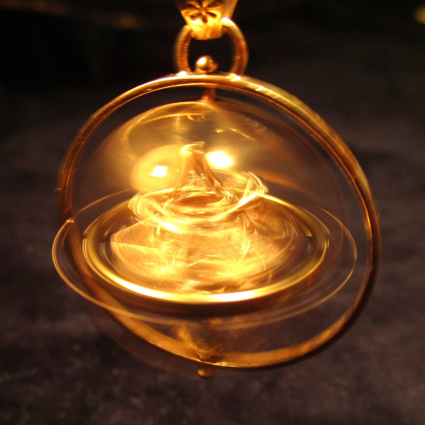 Heart Star 3D SPIN pendant ※ Sacred Geometry Silver Gold Jewelry