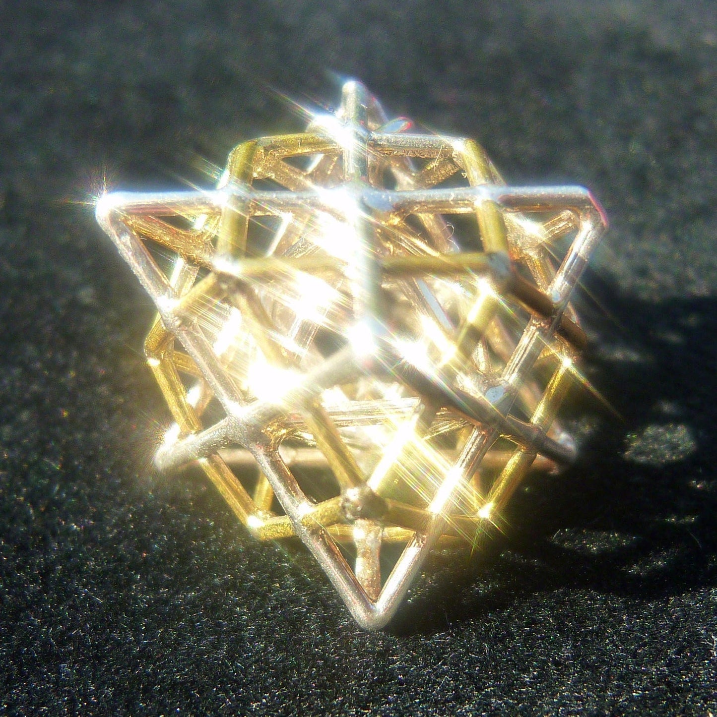 3D - Spinning Tantric Terra Prana Cube ※ Sacred Geometry 3D Jewelry