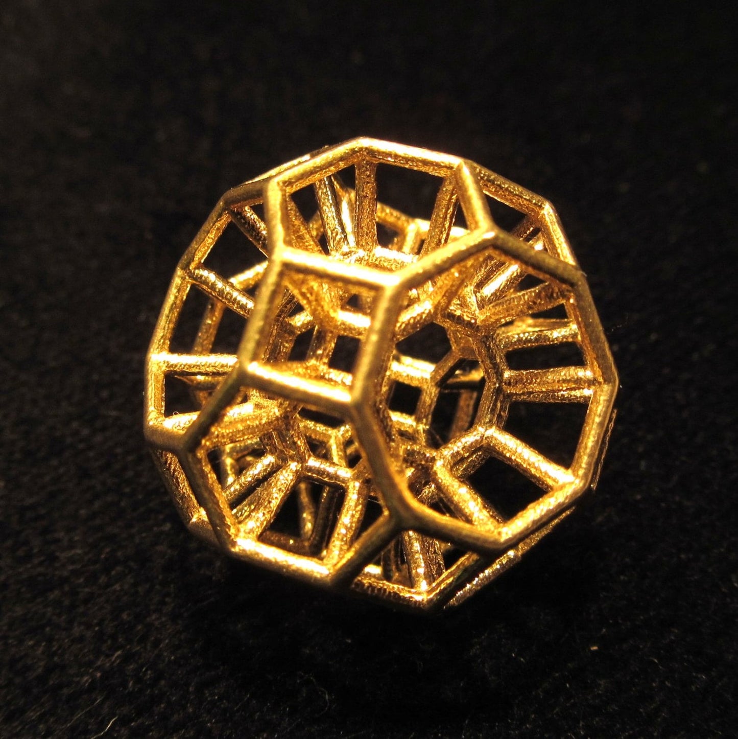 432 Hz Resonance Pendant ※ 3D StarGate Sacred Geometry Jewelry