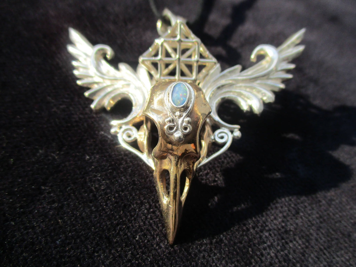 Tantric Prana Bird pendant ※ MerKaBa ※ Tantric or Solar Star [m2o]