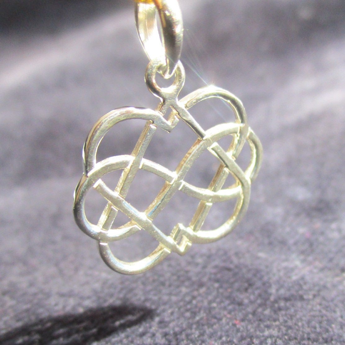 Infinity Love Jewelry, Tantric Lovers gift - PENDANT or EARRINGS from Silver or Gold