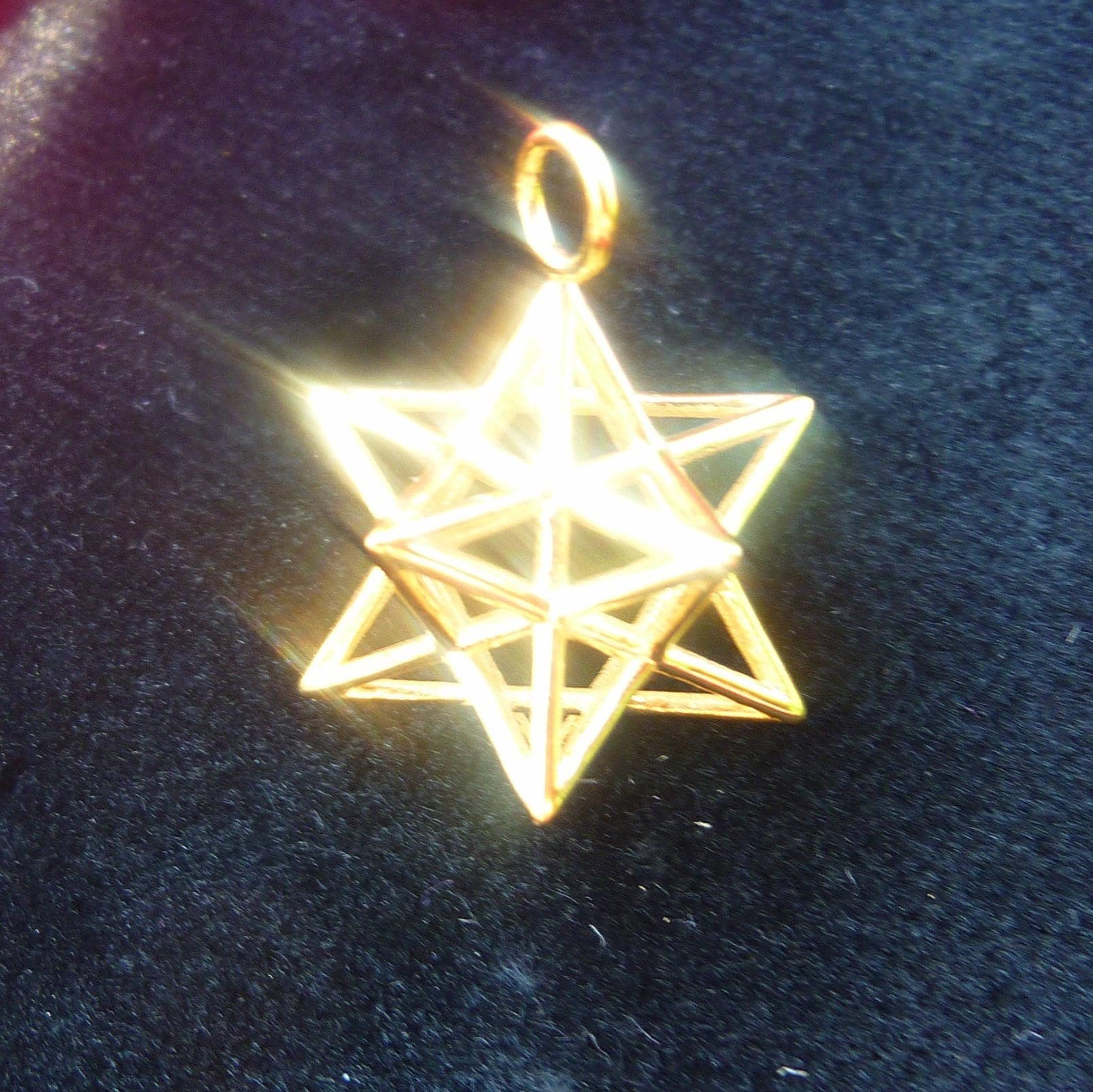 Solar Spirit Star ※ Phi Golden ratio 3D Sacred Geometry ※ Dodecahedron Star 12 Pentagrams