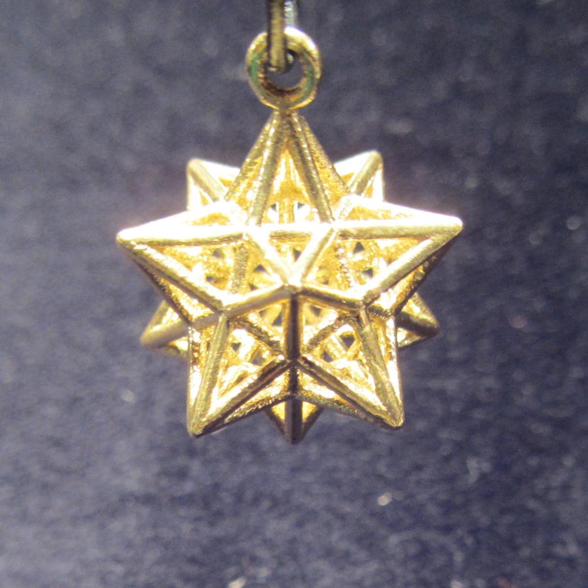 Solar Spirit Star ※ Phi Golden ratio 3D Sacred Geometry ※ Dodecahedron Star 12 Pentagrams