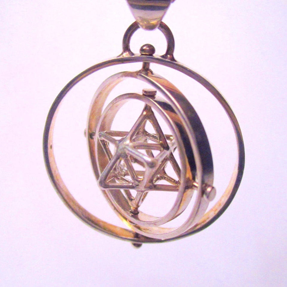 Tantric Star 3D-SPIN : StarGate 3D Sacred GeometryJewelry