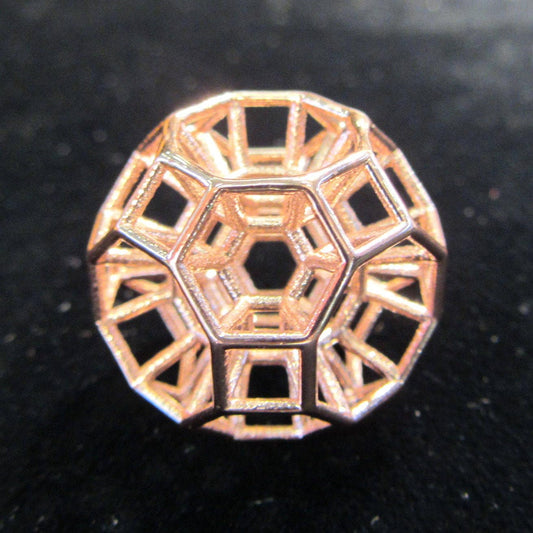 432 Hz Resonance Pendant ※ 3D StarGate Sacred Geometry Jewelry