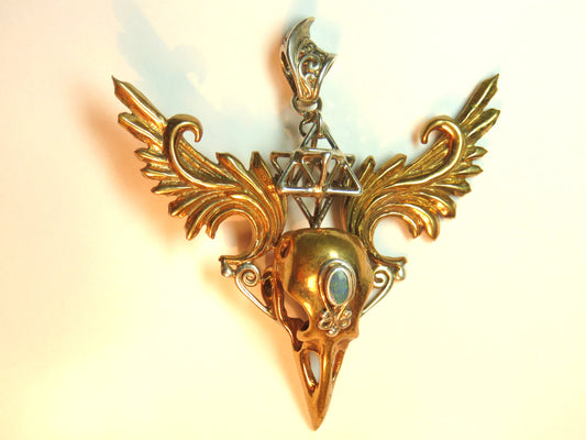 Tantric Prana Bird pendant ※ MerKaBa ※ Tantric or Solar Star [m2o]