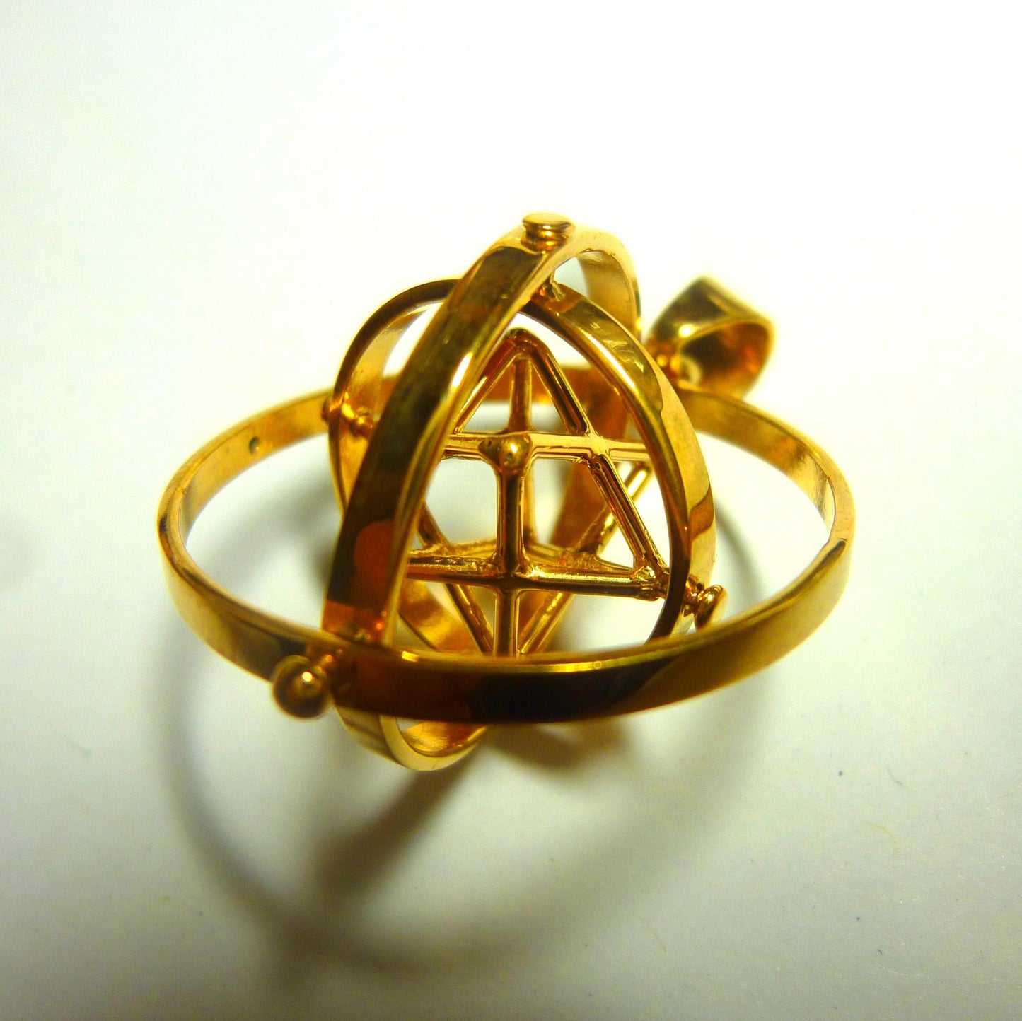 MerKaBa 3D SPIN pendant ※ Sacred Geometry Stargate Jewelry