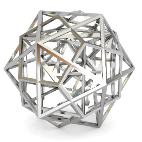 5 Platonic Solids Code ※ 3D printed Sacred Geometry Codes ※ [m2o]