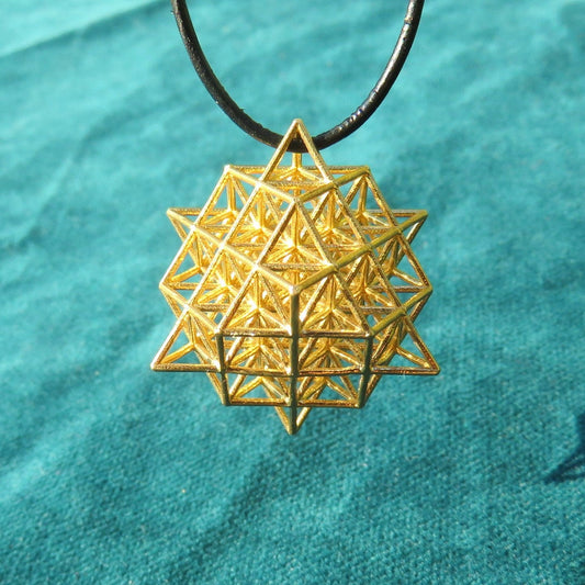 64 Tetrahedron Grid 3D printed Sacred Geometry, the 3D Flower of Life