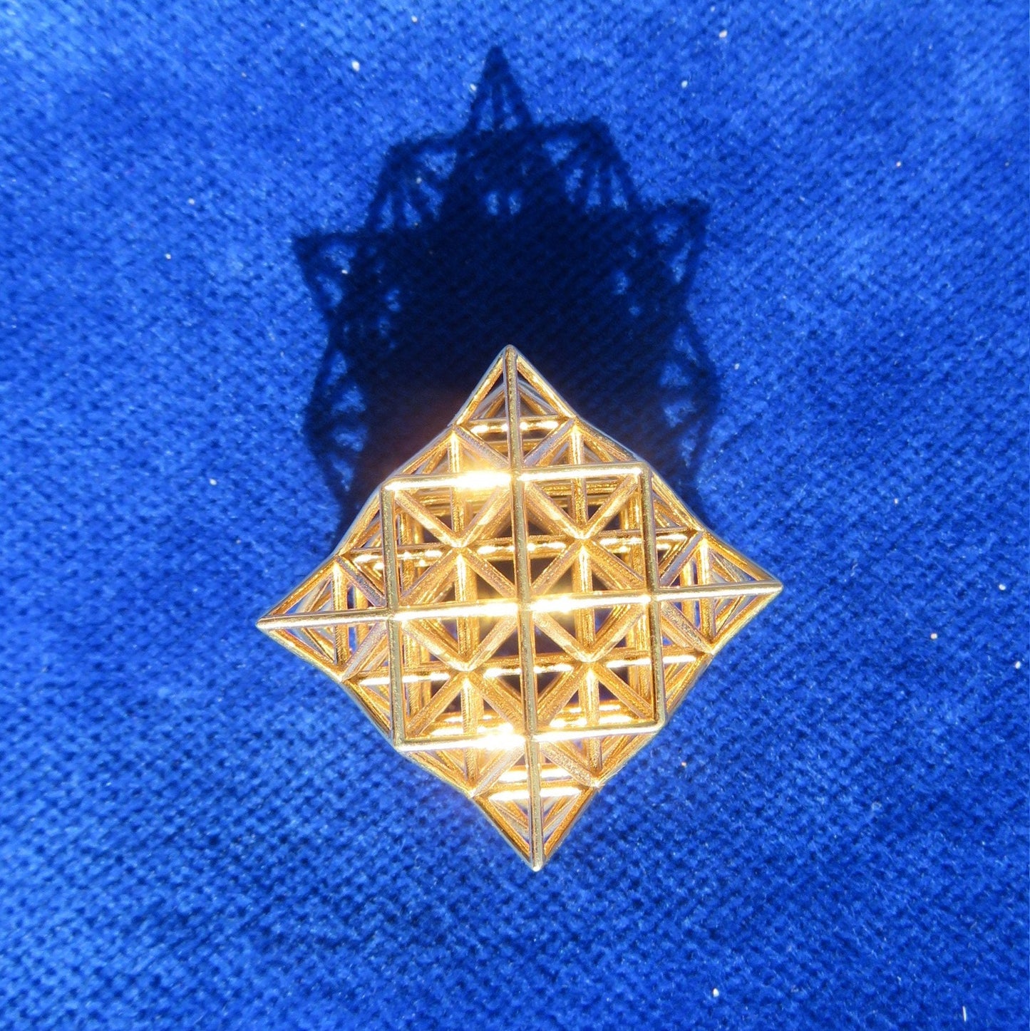 64 Tetrahedron Grid : 3D printed Sacred Geometry