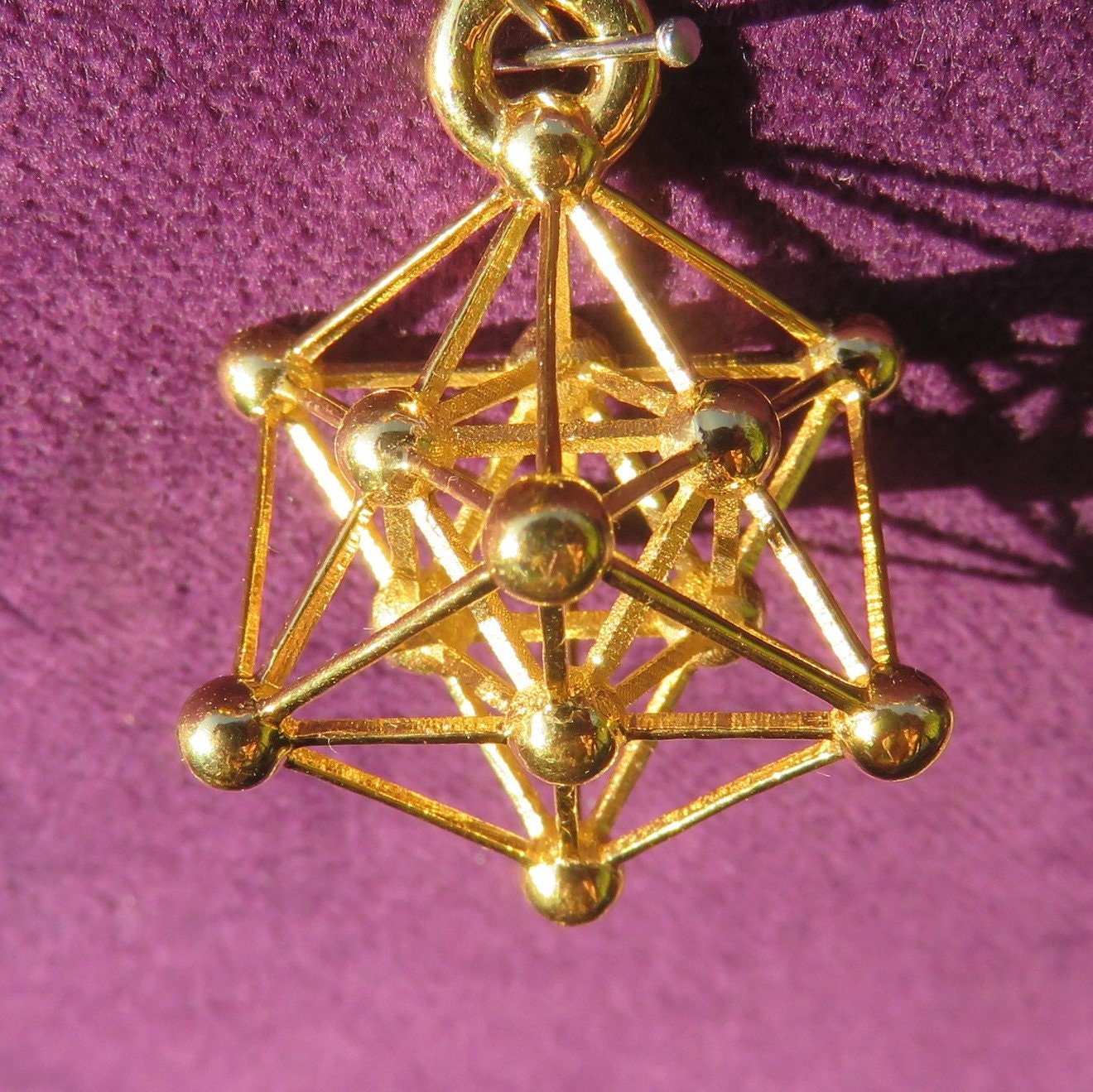 Metatrons Cube 3D ※ Sacred Geometry Designer Jewelry, 925 Silver, Gold + more