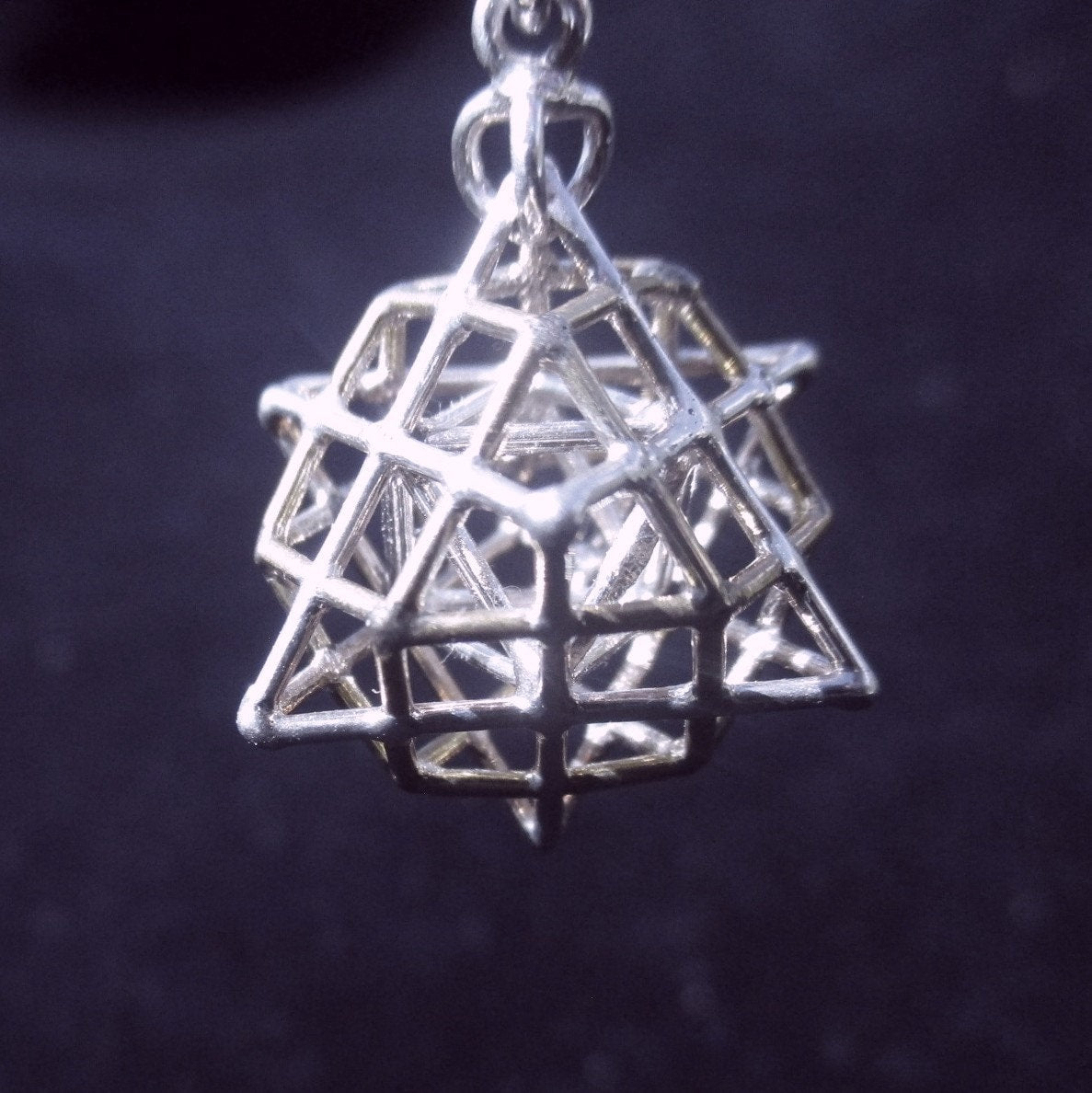 Royal Goddess Statement Jewelry ※ Terra Prana Raven Amulet Sterling Silver