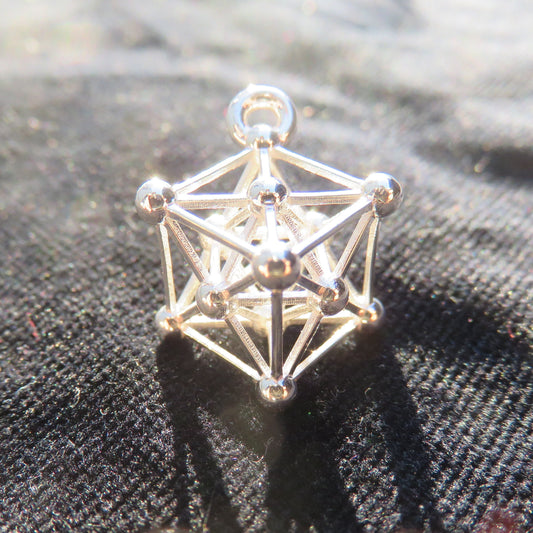 Metatrons Cube 3D ※ Sacred Geometry Designer Jewelry