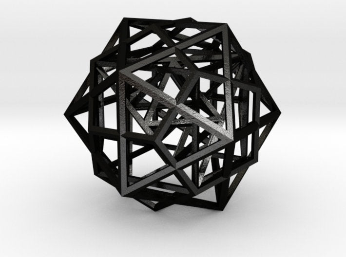 5 Platonic Solids Code : their natural emergence