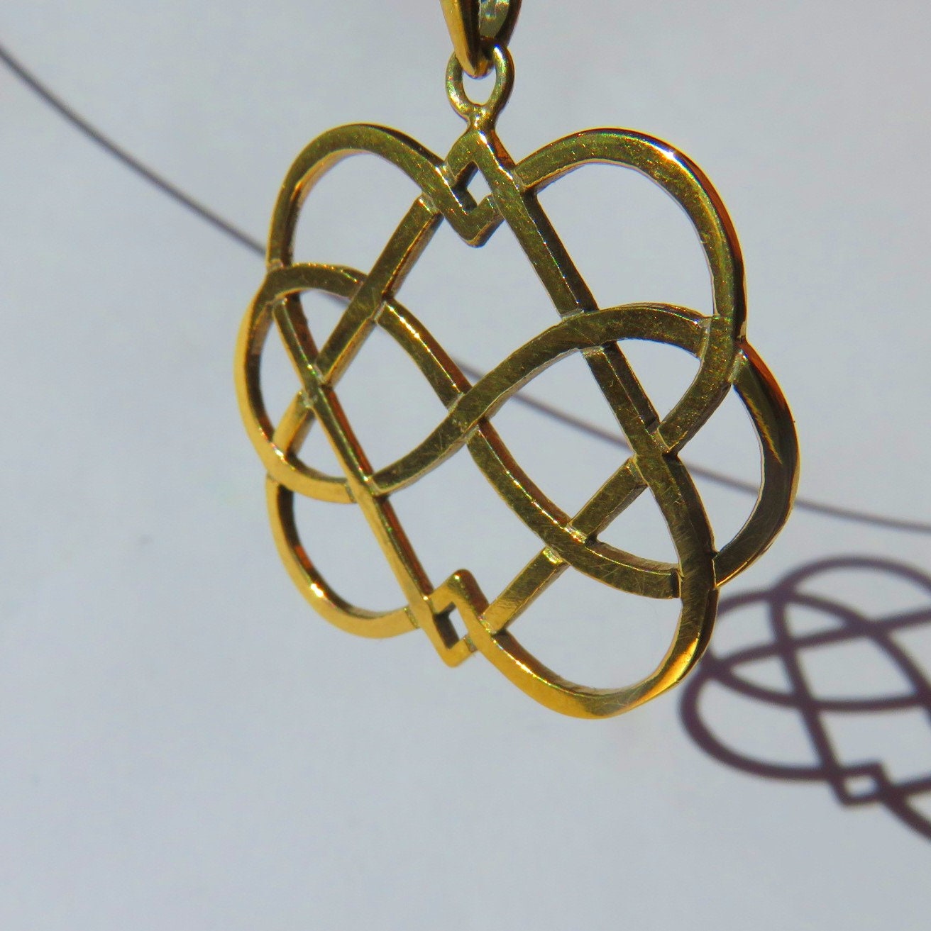 Infinity Love Jewelry, Gold or Silver Hearts for tantric Lovers