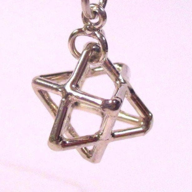 MerKaBa Pendant ※ Star Tetrahedron 3D Sacred Geometry (m2o)