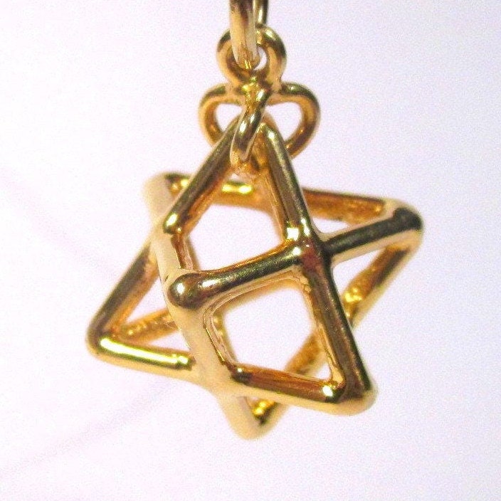 MerKaBa Pendant ※ Star Tetrahedron 3D Sacred Geometry (m2o)