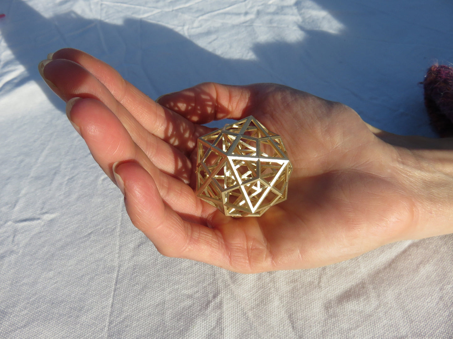 5 Platonic Solids Code : their natural emergence