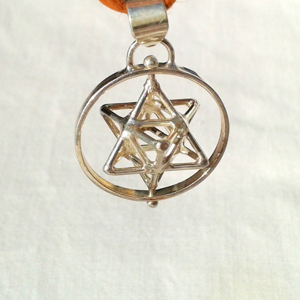 Tantric Star Earrings or Pendant ※ 3D Sacred Geometry > MerKaBa + Octahedron
