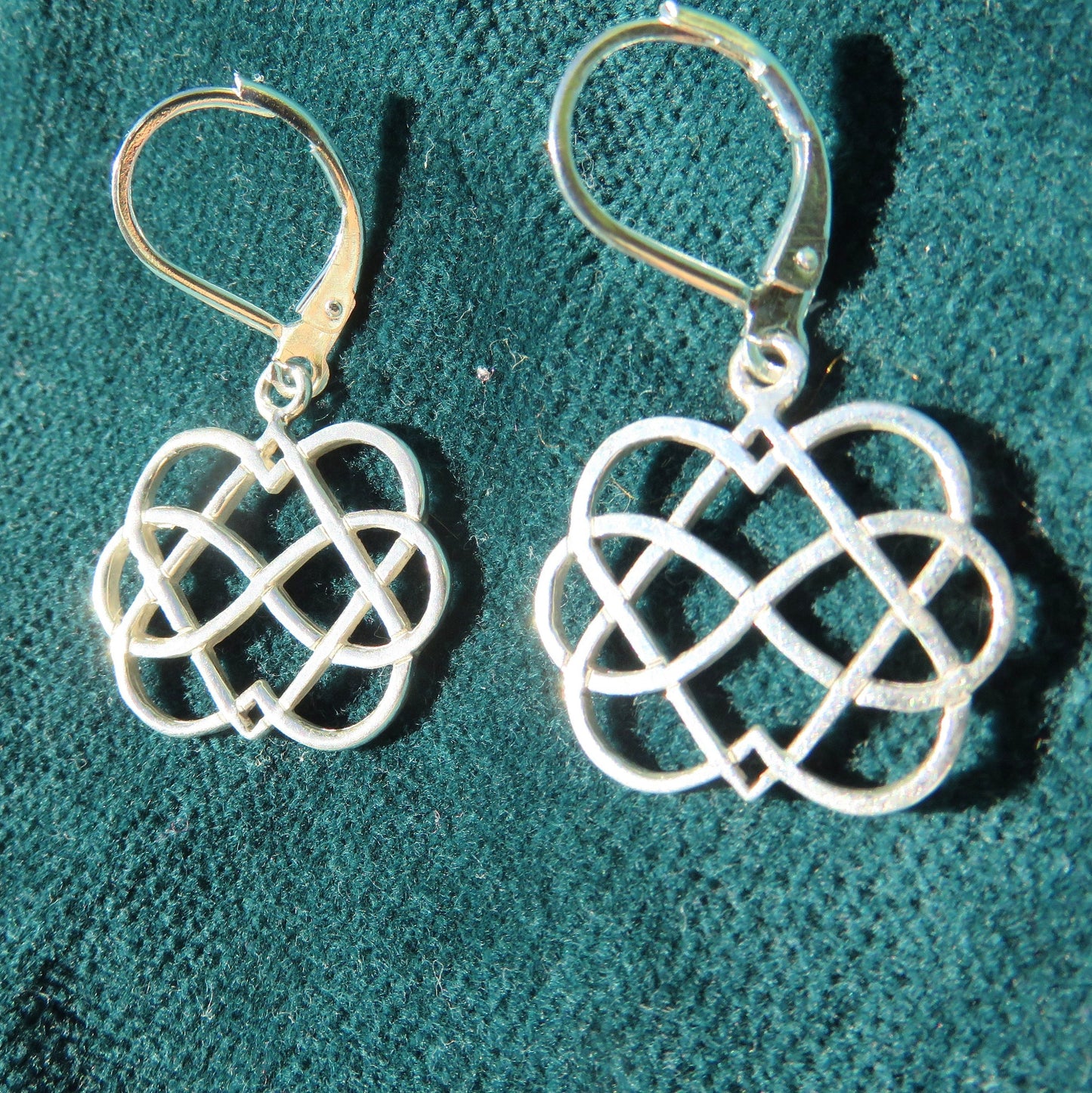 Infinity Love Jewelry, Tantric Hearts Gold or Silver EARRINGS