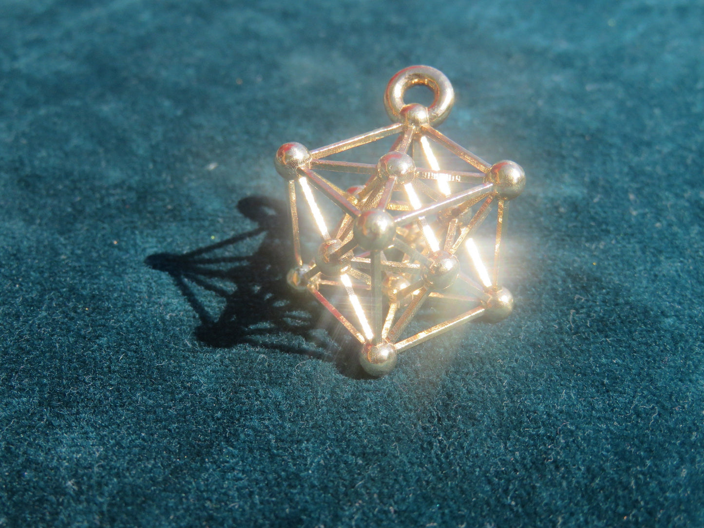 Metatrons Cube 3D ※ Sacred Geometry Designer Jewelry, 925 Silver, Gold + more