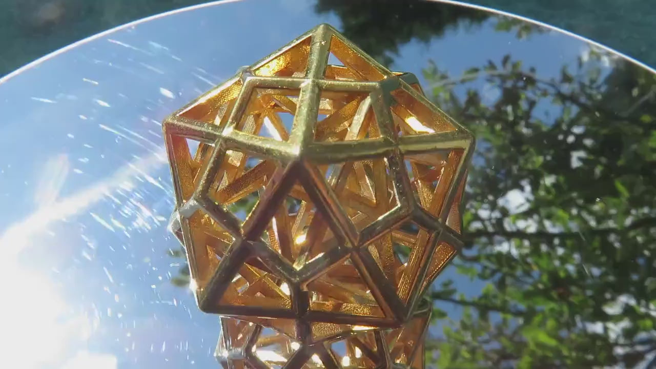 5 Platonic Solids Code : their natural emergence